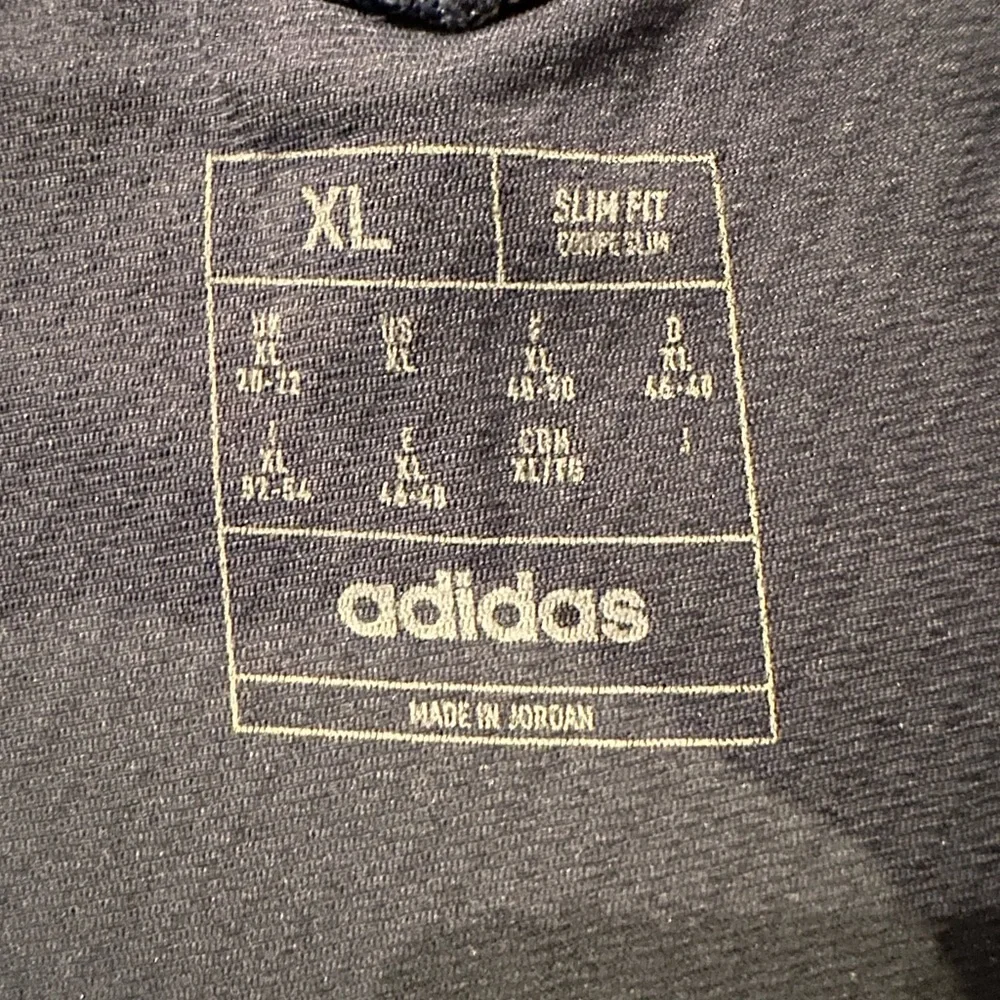 Adidas Blue Slim Fit Track Jacket - Picture 3 of 10